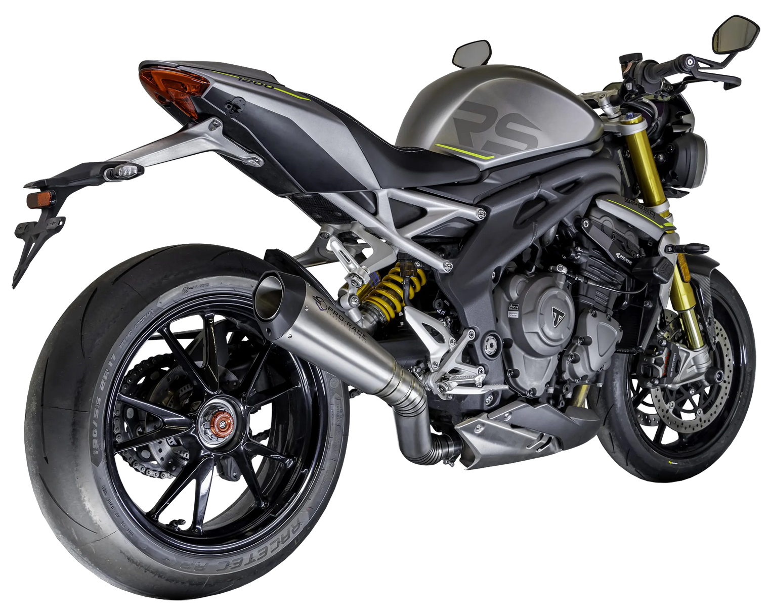 Triumph Speed Triple 1200 RS/RX 2025-2026 EVO-XC Slip-on exhaust Pro-Race exhaust systems