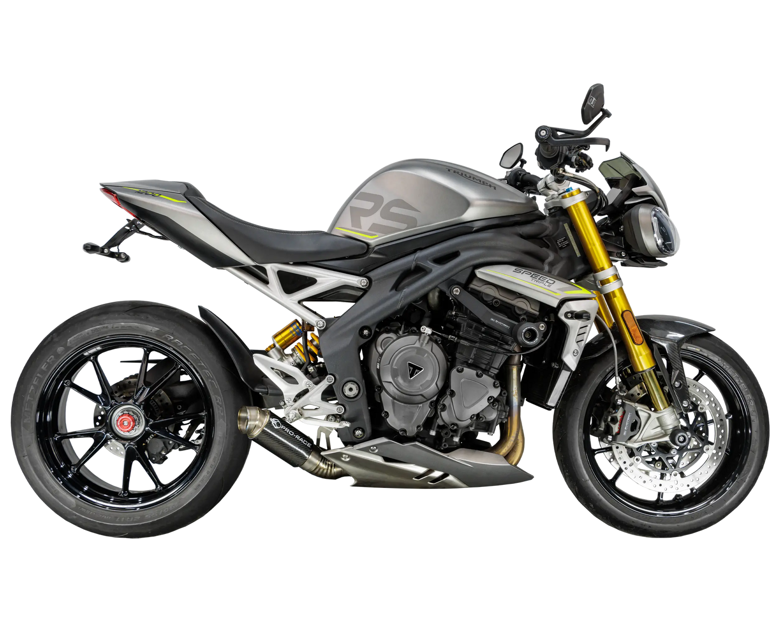 Triumph Speed Triple 1200 RS/RX 2025-2026 GP-R3 Slip-on exhaust (Low Mount) Pro-Race exhaust systems