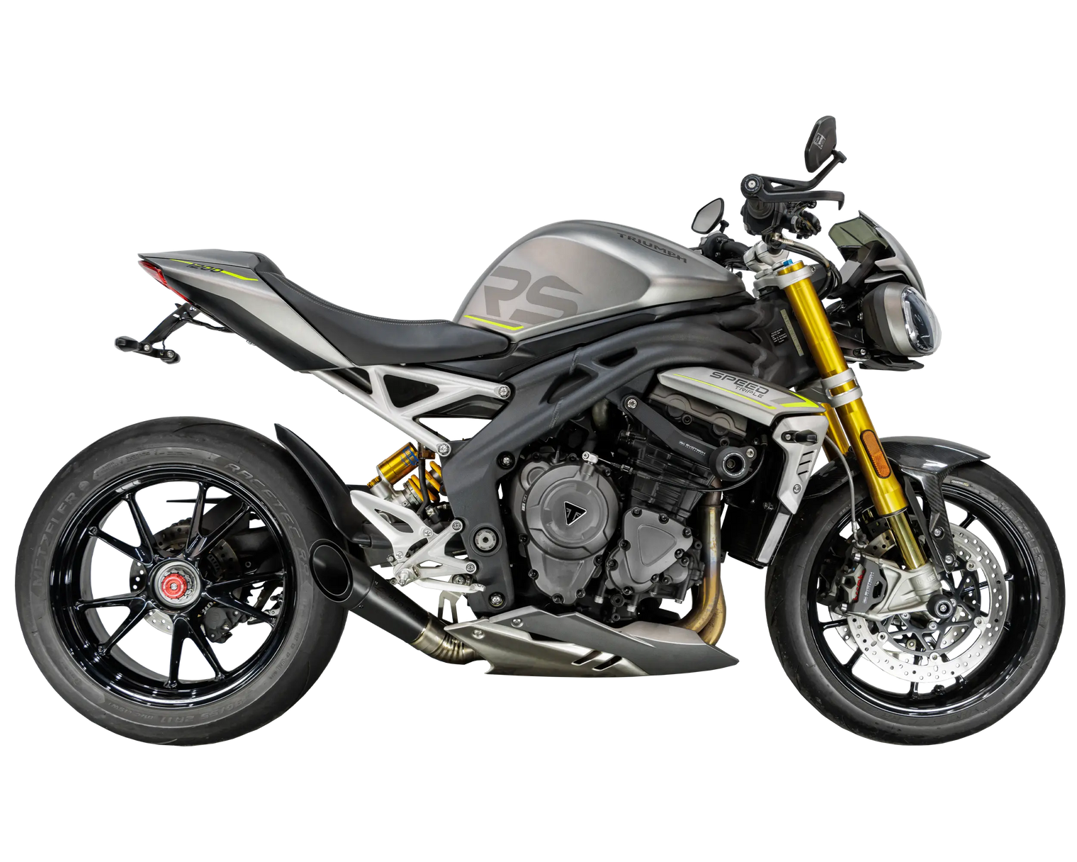 Triumph Speed Triple 1200 RS/RX 2025-2026 GP-R4C Slip-on exhaust (Low Mount) Pro-Race exhaust systems