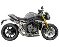 Triumph Speed Triple 1200 RS 2021-2024 GP-R2 Titanium under-seat exhaust system Pro-Race exhaust systems