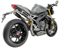 Triumph Speed Triple 1200 RS 2021-2024 GP-R2 Titanium under-seat exhaust system Pro-Race exhaust systems