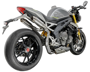 Triumph Speed Triple 1200 RS 2021-2024 GP-R3 Titanium under-seat exhaust system Pro-Race exhaust systems