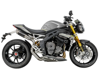 Triumph Speed Triple 1200 RS 2021-2024 GP-R3 Titanium under-seat exhaust system Pro-Race exhaust systems