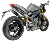 Triumph Speed Triple 1200 RS 2021-2024 GP-R3 Titanium under-seat exhaust system Pro-Race exhaust systems