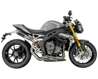 Triumph Speed Triple 1200 RS 2021-2024 GP-R3 Titanium under-seat exhaust system Pro-Race exhaust systems