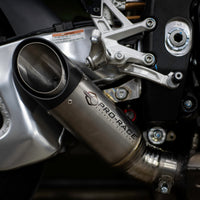 Aprilia RSV4 2025-2026 EVO-RS slip-on exhaust (Low Mount)  Pro-Race exhaust systems