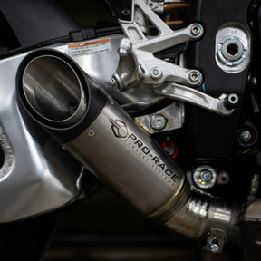 Aprilia RSV4 2025-2026 EVO-RS slip-on exhaust (Low Mount)  Pro-Race exhaust systems