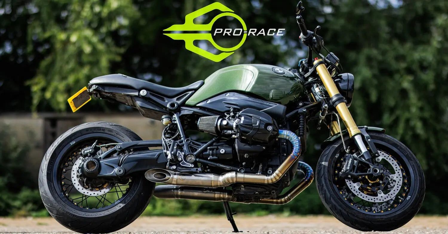 BMW R Nine-T Roadster 2021-2024 SR-1 Full Titanium Pie-cut Exhaust System