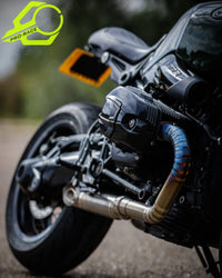 BMW R Nine-T Roadster 2021-2024 SR-1 Full Titanium Pie-cut Exhaust System