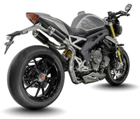 Triumph Speed Triple 1200 RS & RX 2025-2026 GP-R1 slip-on exhaust (Under-Seat System)  Pro-Race exhaust systems