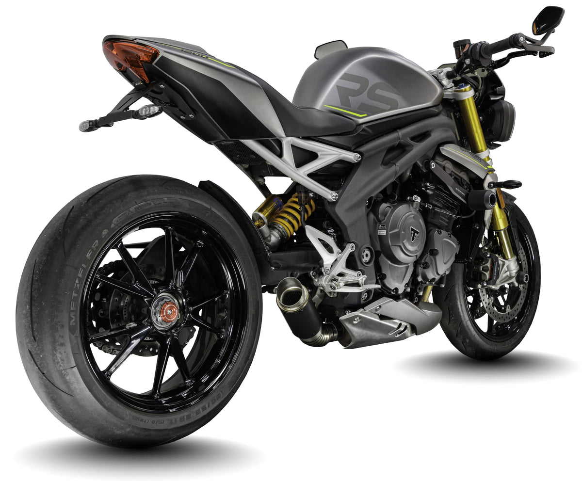 Triumph Speed Triple 1200 RS & RX 2025-2026 GP-R1 slip-on exhaust (Low Mount)  Pro-Race exhaust systems