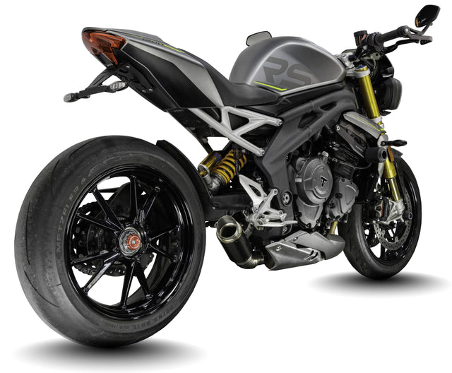 Triumph Speed Triple 1200 RS & RX 2025-2026 GP-R1 slip-on exhaust (Low Mount)  Pro-Race exhaust systems