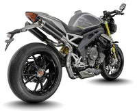 Triumph Speed Triple 1200 RS & RX 2025-2026 GP-R1L slip-on exhaust (Under-Seat System)  Pro-Race exhaust systems