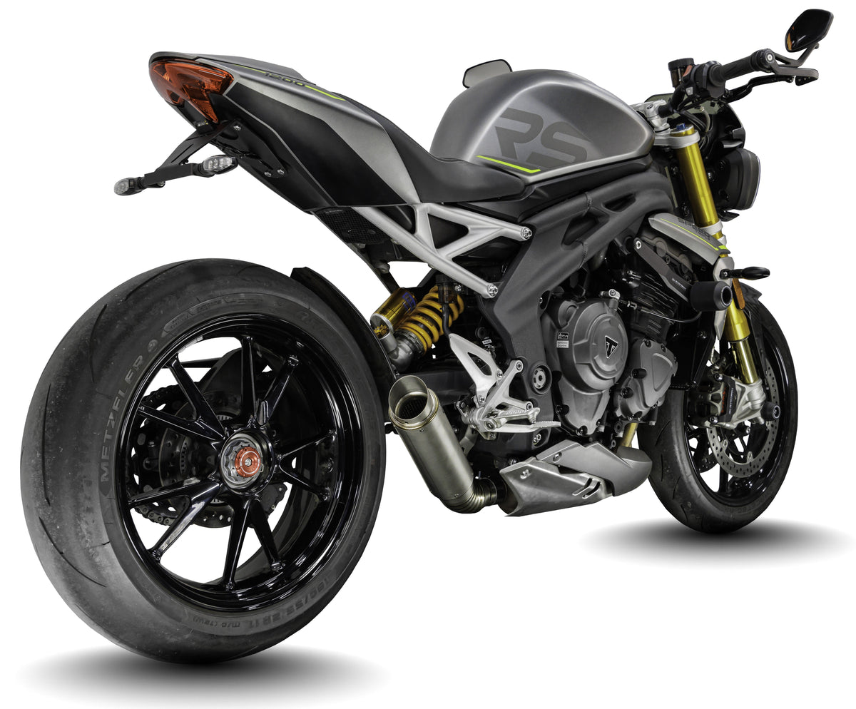 Triumph Speed Triple 1200 RS & RX 2025-2026 GP-R1L slip-on exhaust (Low Mount)  Pro-Race exhaust systems
