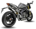 Triumph Speed Triple 1200 RS & RX 2025-2026 GP-R2 slip-on exhaust (Under-Seat System)  Pro-Race exhaust systems