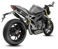 Triumph Speed Triple 1200 RS & RX 2025-2026 GP-R2 slip-on exhaust (Under-Seat System)  Pro-Race exhaust systems