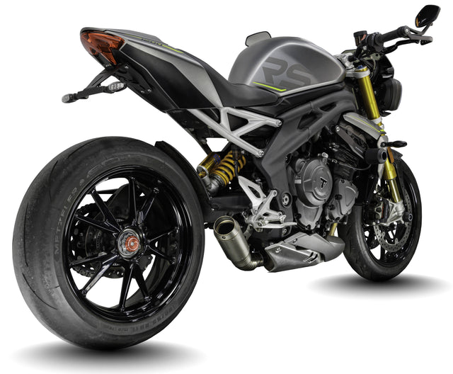 Triumph Speed Triple 1200 RS & RX 2025-2026 GP-R2 slip-on exhaust (Low Mount)  Pro-Race exhaust systems