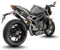 Triumph Speed Triple 1200 RS & RX 2025-2026 GP-R3 slip-on exhaust (Under-Seat System)  Pro-Race exhaust systems