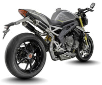 Triumph Speed Triple 1200 RS & RX 2025-2026 GP-R3 slip-on exhaust (Under-Seat System)  Pro-Race exhaust systems