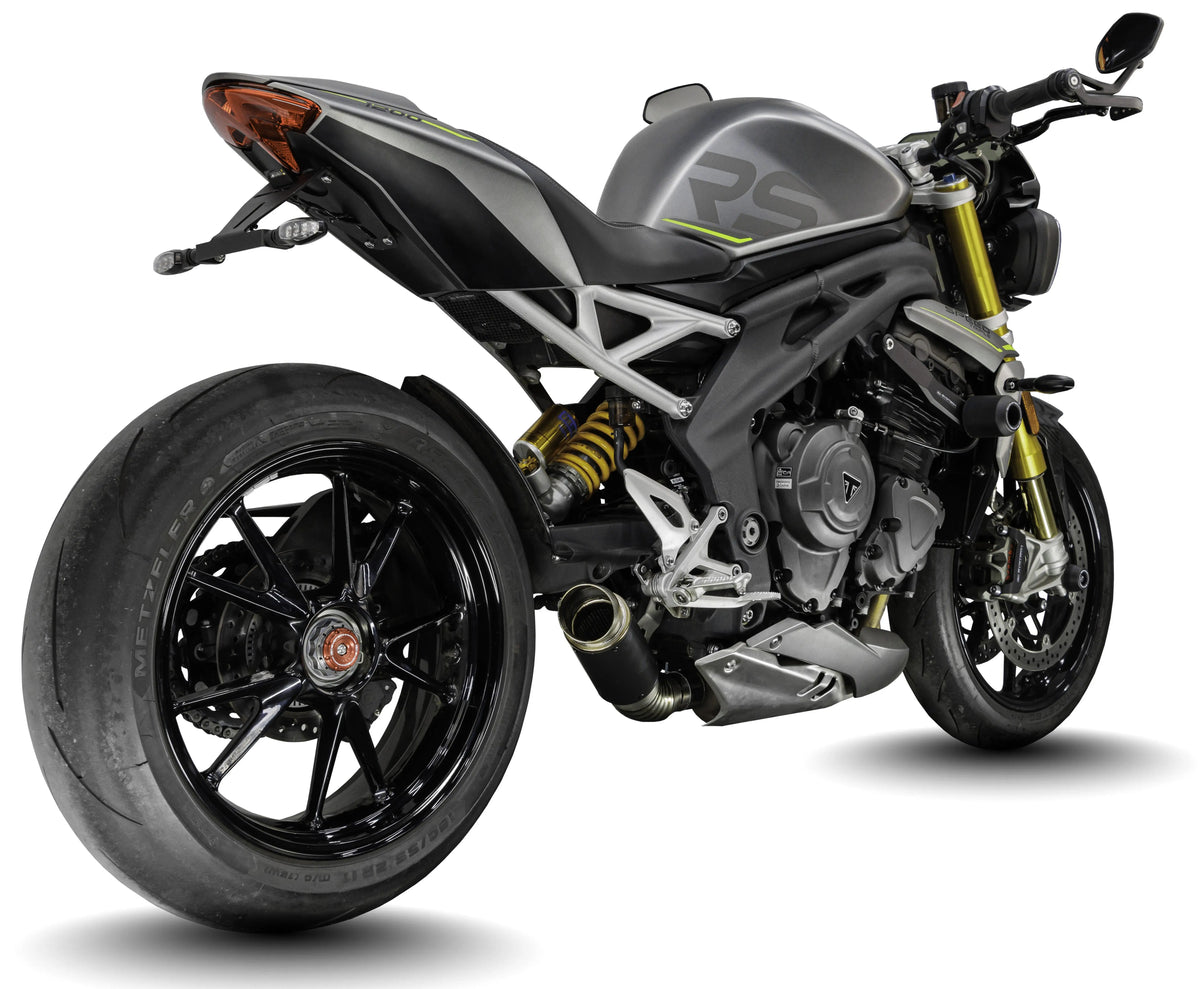 Triumph Speed Triple 1200 RS & RX 2025-2026 GP-R3 slip-on exhaust (Low Mount)  Pro-Race exhaust systems
