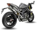 Triumph Speed Triple 1200 RS & RX 2025-2026 GP-R3 slip-on exhaust (Under-Seat System)  Pro-Race exhaust systems