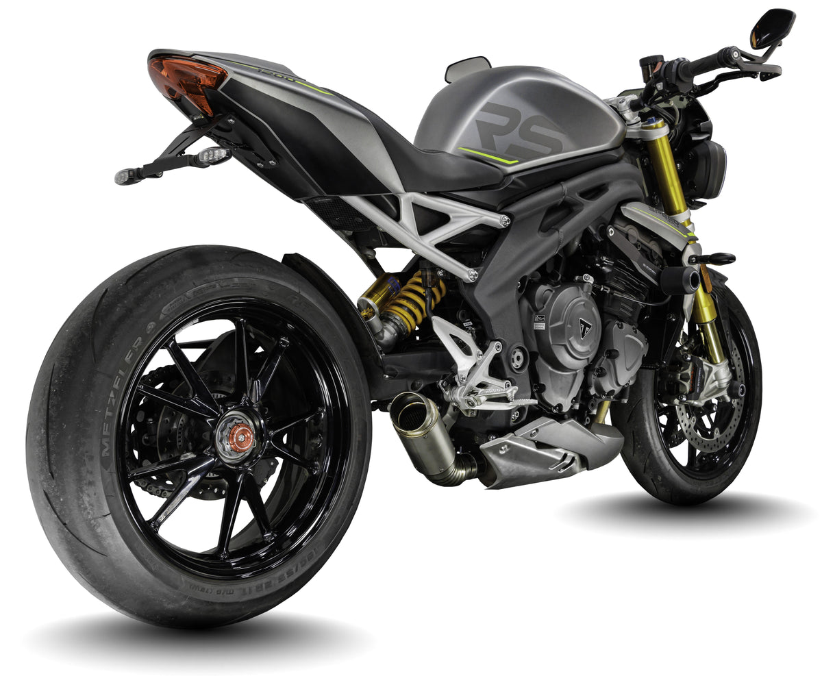 Triumph Speed Triple 1200 RS & RX 2025-2026 GP-R3 slip-on exhaust (Low Mount)  Pro-Race exhaust systems