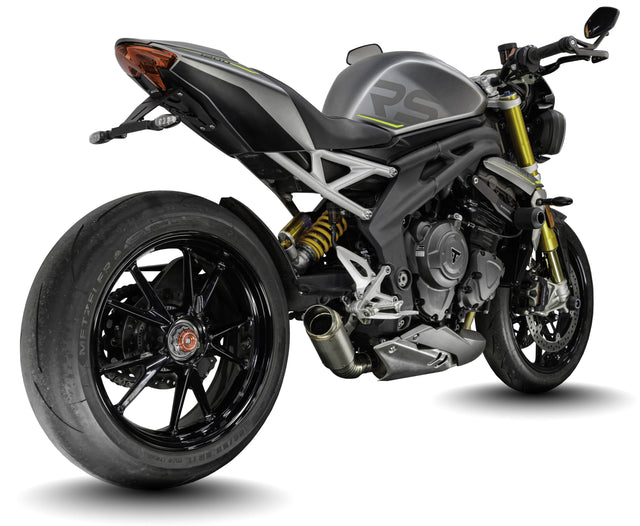Triumph Speed Triple 1200 RS & RX 2025-2026 GP-R3 slip-on exhaust (Low Mount)  Pro-Race exhaust systems