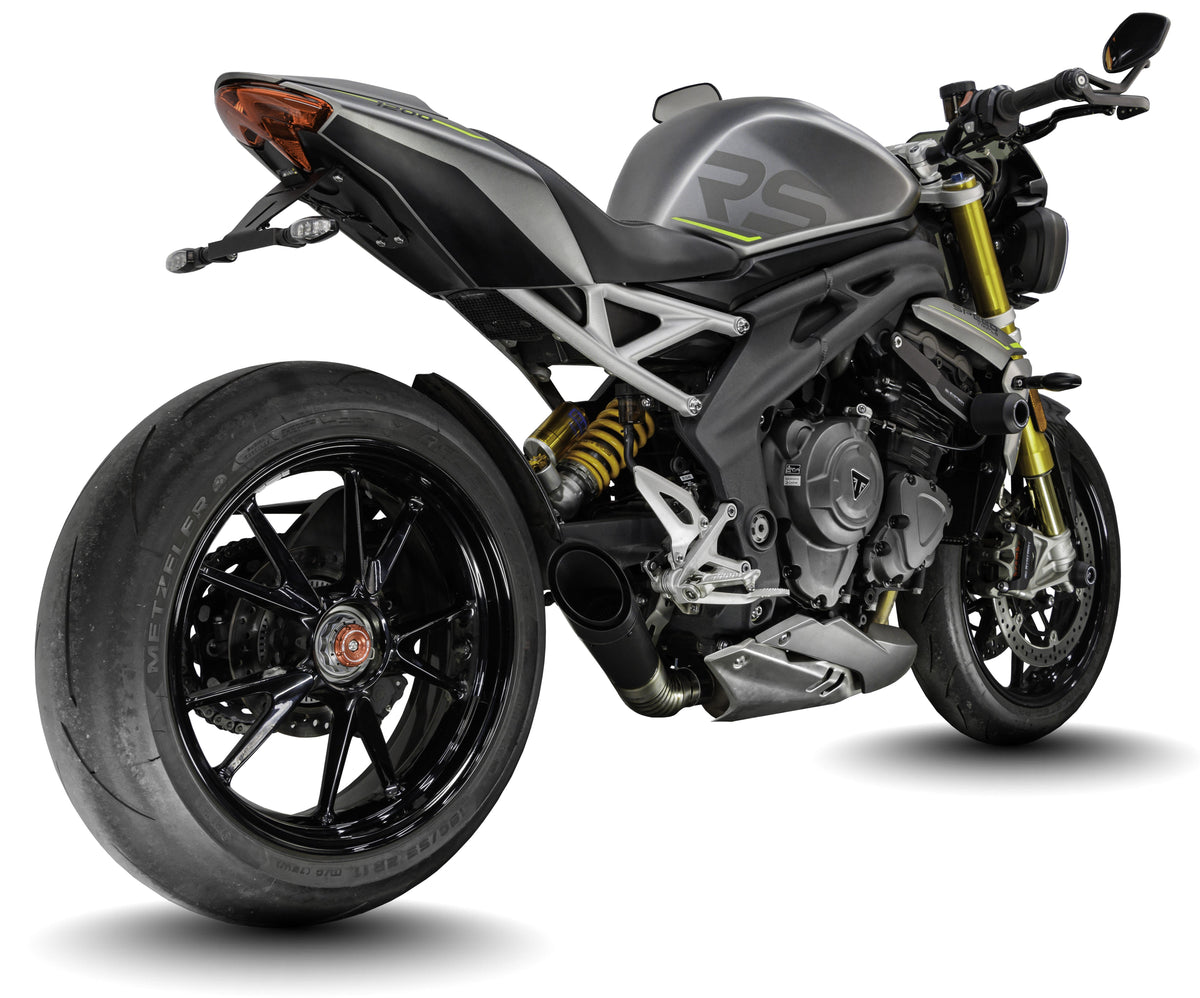 Triumph Speed Triple 1200 RS & RX 2025-2026 GP-R4C slip-on exhaust (Low Mount)  Pro-Race exhaust systems