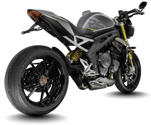 Triumph Speed Triple 1200 RS & RX 2025-2026 GP-R4C slip-on exhaust (Low Mount)  Pro-Race exhaust systems