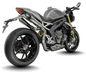 Triumph Speed Triple 1200 RS & RX 2025-2026 GP-R4C slip-on exhaust (Under-Seat System)  Pro-Race exhaust systems
