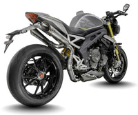Triumph Speed Triple 1200 RS & RX 2025-2026 GP-R4C slip-on exhaust (Under-Seat System)  Pro-Race exhaust systems
