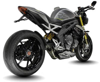 Triumph Speed Triple 1200 RS & RX 2025-2026 GP-R4C slip-on exhaust (Low Mount)  Pro-Race exhaust systems