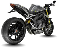 Triumph Speed Triple 1200 RS & RX 2025-2026 GP-R4 slip-on exhaust (Low Mount)  Pro-Race exhaust systems