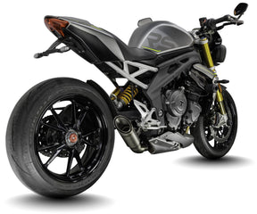 Triumph Speed Triple 1200 RS & RX 2025-2026 GP-R4 slip-on exhaust (Low Mount)  Pro-Race exhaust systems
