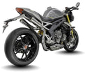 Triumph Speed Triple 1200 RS & RX 2025-2026 GP-RC1 slip-on exhaust (Under-Seat System)  Pro-Race exhaust systems