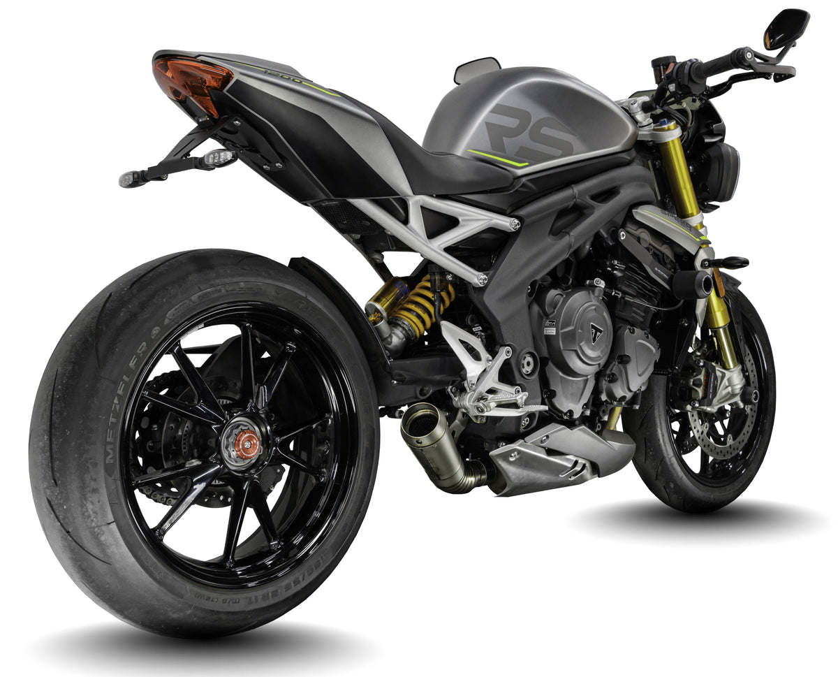 Triumph Speed Triple 1200 RS & RX 2025-2026 GP-RC1 slip-on exhaust (Low Mount)  Pro-Race exhaust systems