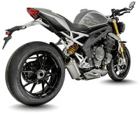 Triumph Speed Triple 1200 RS/RR 2021-2024 Tri-Oval Low Mount Slip-on exhaust