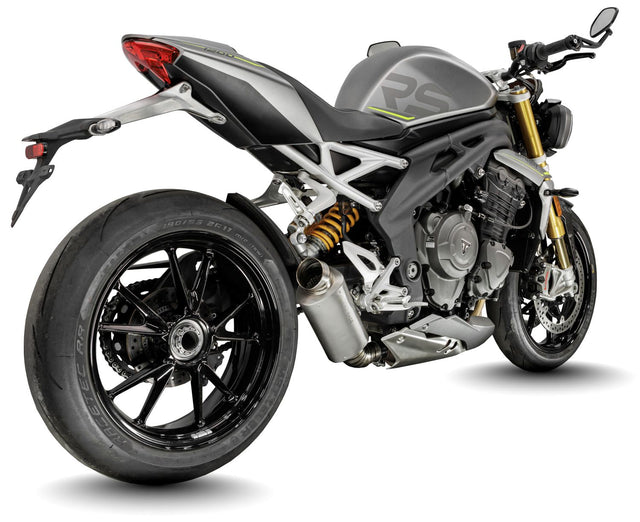 Triumph Speed Triple 1200 RS/RX 2025-2026 Tri-Oval Low Mount Slip-on exhaust Pro-Race exhaust systems
