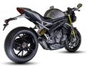 Triumph Speed Triple 1200 RS & RX 2025-2026 EVO-R Titanium slip-on exhaust (Low Mount)  Pro-Race exhaust systems