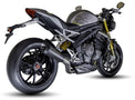 Triumph Speed Triple 1200 RS & RX 2025-2026 EVO-RC Titanium slip-on exhaust  Pro-Race exhaust systems