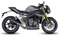 Triumph Speed Triple 1200 RS & RX 2025-2026 EVO-RC Titanium slip-on exhaust  Pro-Race exhaust systems