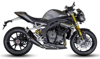 Triumph Speed Triple 1200 RS & RX 2025-2026 EVO-RC Titanium slip-on exhaust (Low Mount)  Pro-Race exhaust systems