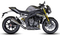 Triumph Speed Triple 1200 RS & RX 2025-2026 EVO-RC Titanium slip-on exhaust  Pro-Race exhaust systems