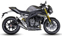 Triumph Speed Triple 1200 RS & RX 2025-2026 EVO-RC Titanium slip-on exhaust (Low Mount)  Pro-Race exhaust systems