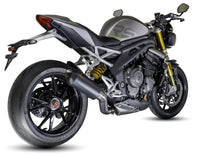 Triumph Speed Triple 1200 RS & RX 2025-2026 EVO-X Titanium slip-on exhaust  Pro-Race exhaust systems