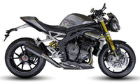 Triumph Speed Triple 1200 RS & RX 2025-2026 EVO-X Titanium slip-on exhaust  Pro-Race exhaust systems