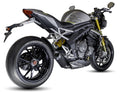 Triumph Speed Triple 1200 RS & RX 2025-2026 EVO-X Titanium slip-on exhaust (Low Mount)  Pro-Race exhaust systems