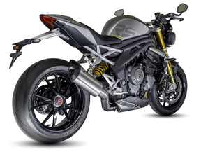 Triumph Speed Triple 1200 RS & RX 2025-2026 EVO-X Titanium slip-on exhaust  Pro-Race exhaust systems
