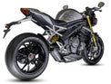 Triumph Speed Triple 1200 RS & RX 2025-2026 EVO-X Titanium slip-on exhaust (Low Mount)  Pro-Race exhaust systems