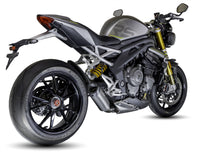 Triumph Speed Triple 1200 RS & RX 2025-2026 EVO-X Titanium slip-on exhaust (Low Mount)  Pro-Race exhaust systems